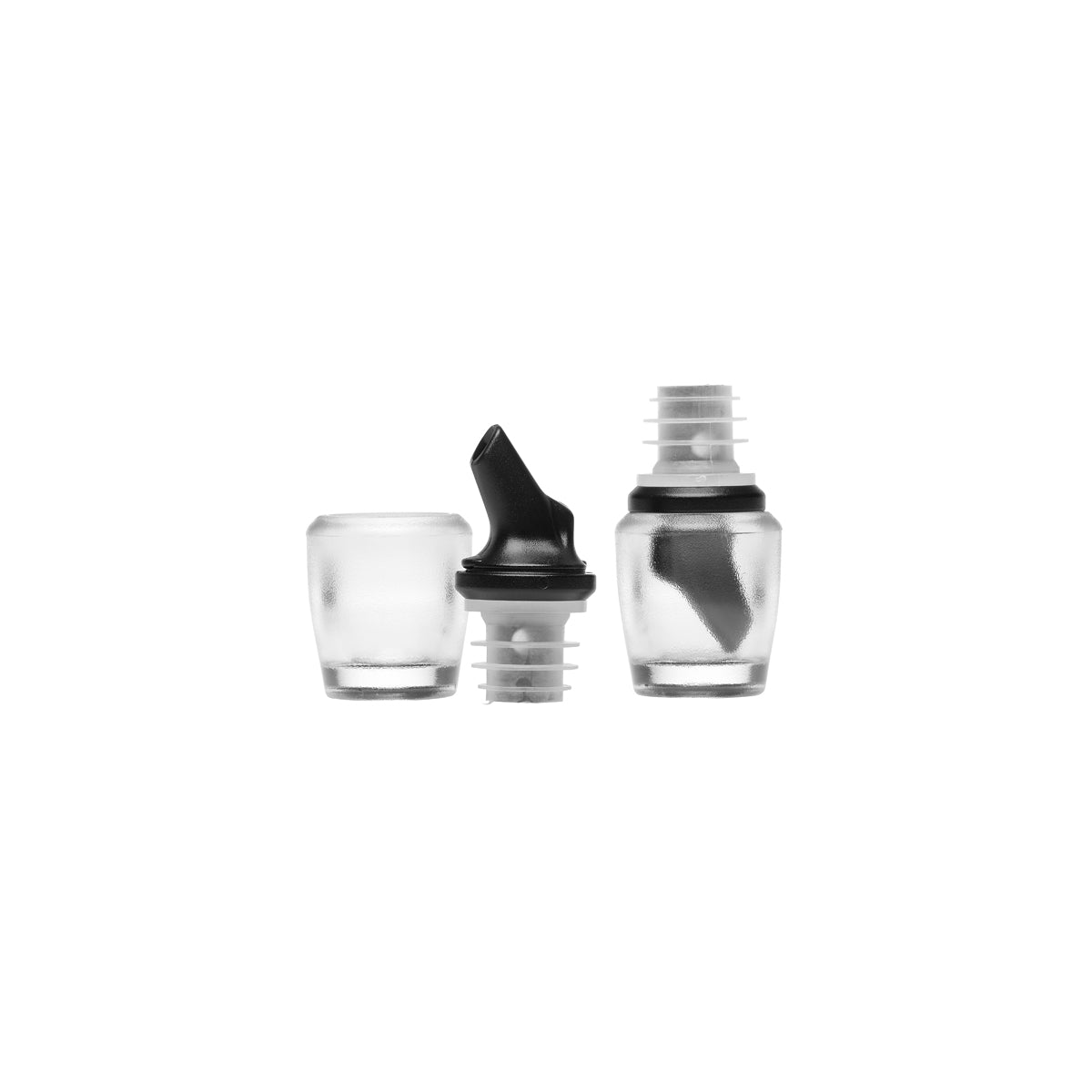 Tru-Pour Pourer Combo & Measure Black 15ml (12/Pack)