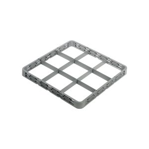 Glass Rack Extender 9 Compartment 500x500x51mm