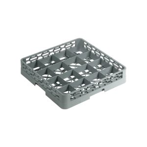Glass Rack 16 Compartment 500x500x100mm