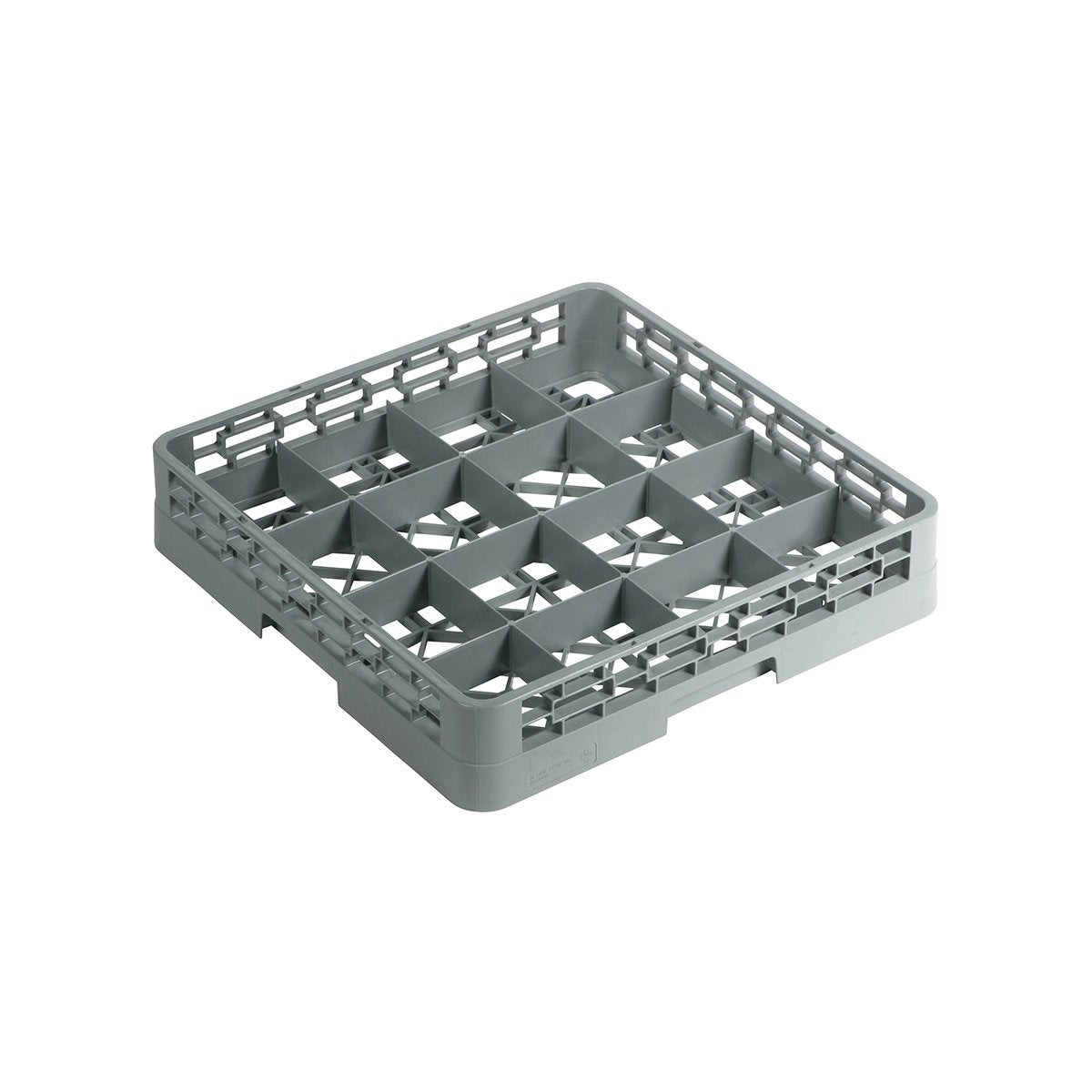 Glass Rack 16 Compartment 500x500x100mm