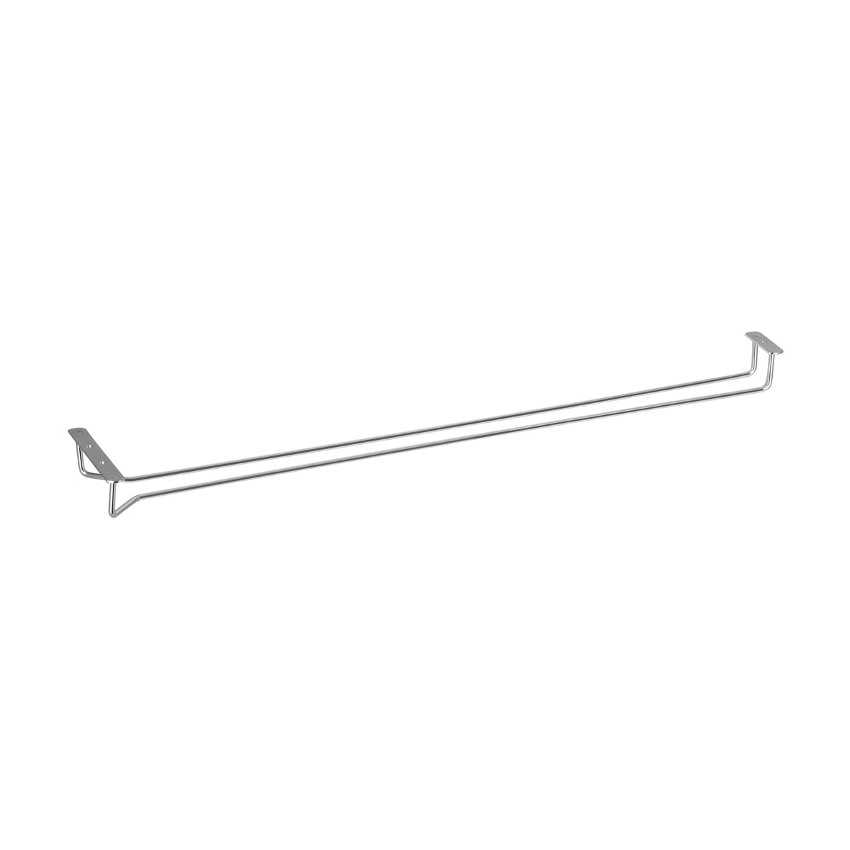 Glass Hanger Chrome Plate 610mm