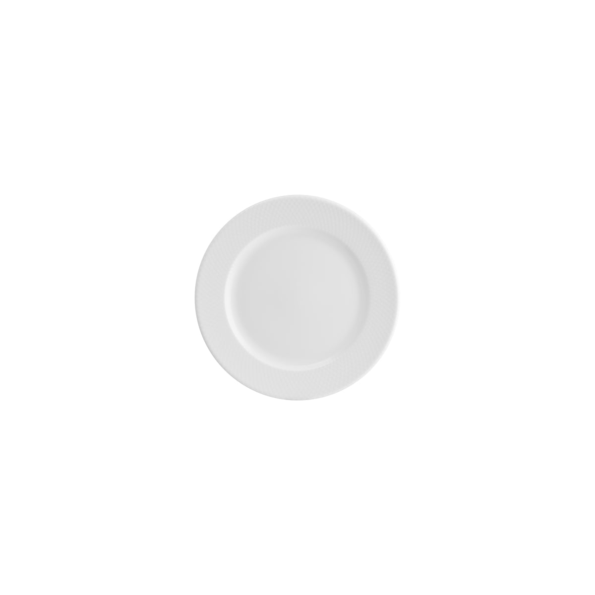 Diamond Round Plate Wide Rim 190mm