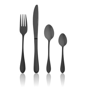 Soho Ink Cutlery Set 24pc
