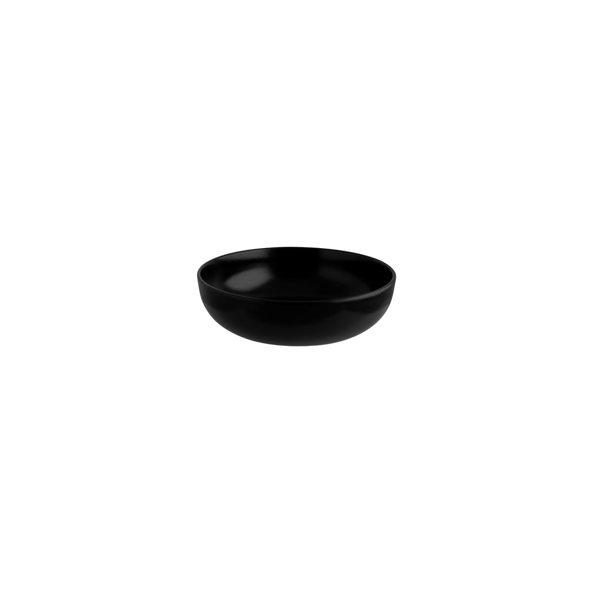 Notte Black Round Bowl 180x58mm / 820ml
