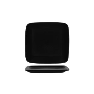 Notte Black Rectangular Platter 270x250x20mm