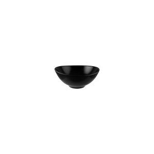 Notte Black Agora Round Bowl 160x67mm / 640ml