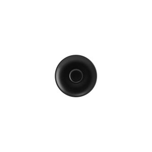 Notte Black Espresso Saucer 120x17mm
