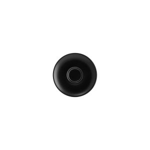 Notte Black Coffee Cup Saucer 160x20mm