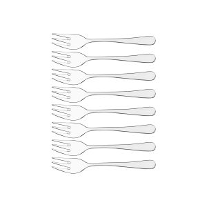 York Cake Fork Set 8pc