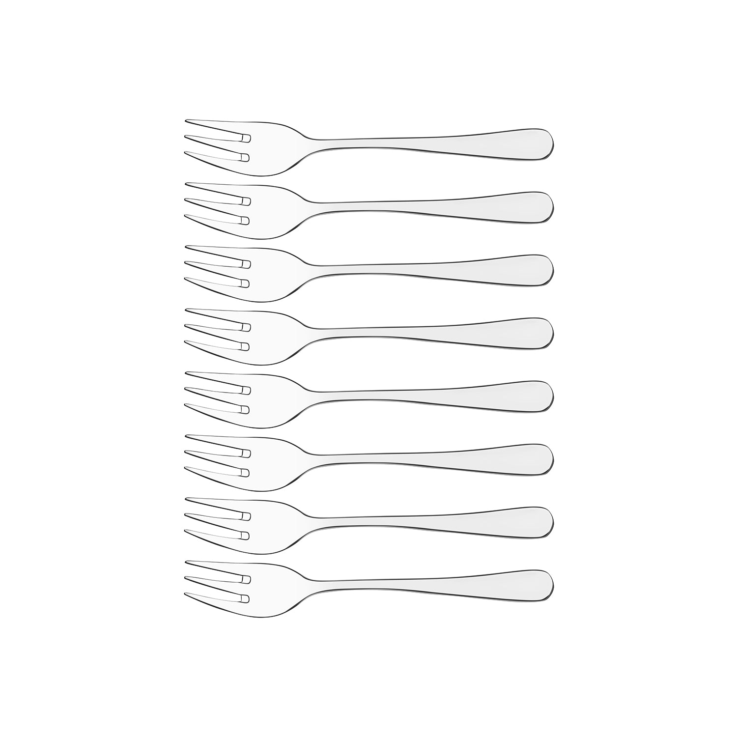 York Cake Fork Set 8pc