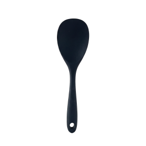 Serve Black Flat Spoon Silicone 225mm