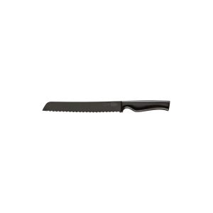 Virtu Bread Knife Serrated Black 205mm
