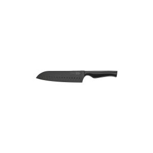 Virtu Granton Santoku Knife Black 180mm