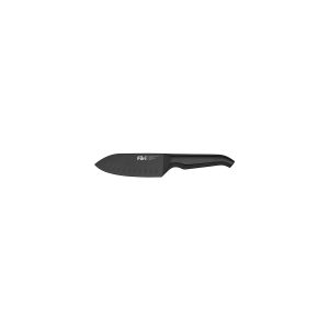 East/West Santoku Knife 130mm Jet Black