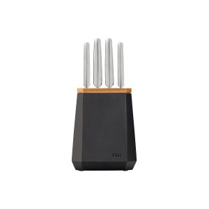 Stone Midnight Knife Block Set 5pc