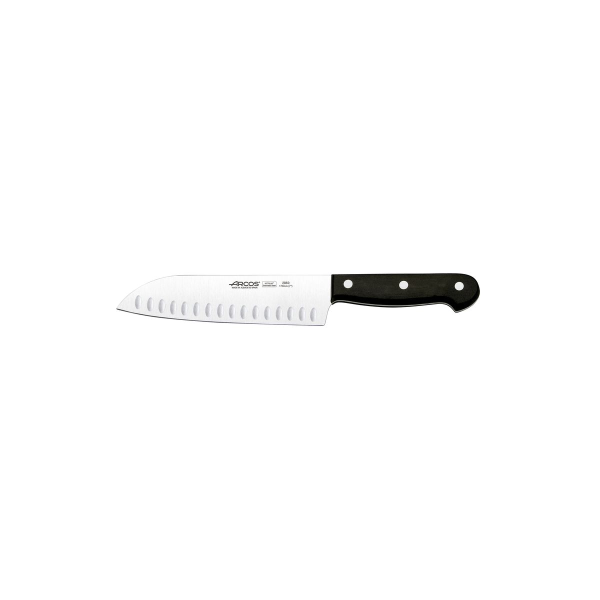 Arcos Universal Santoku Knife Granton Edge