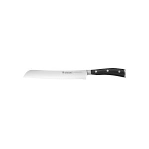 Classic Ikon Black Bread Knife 230mm