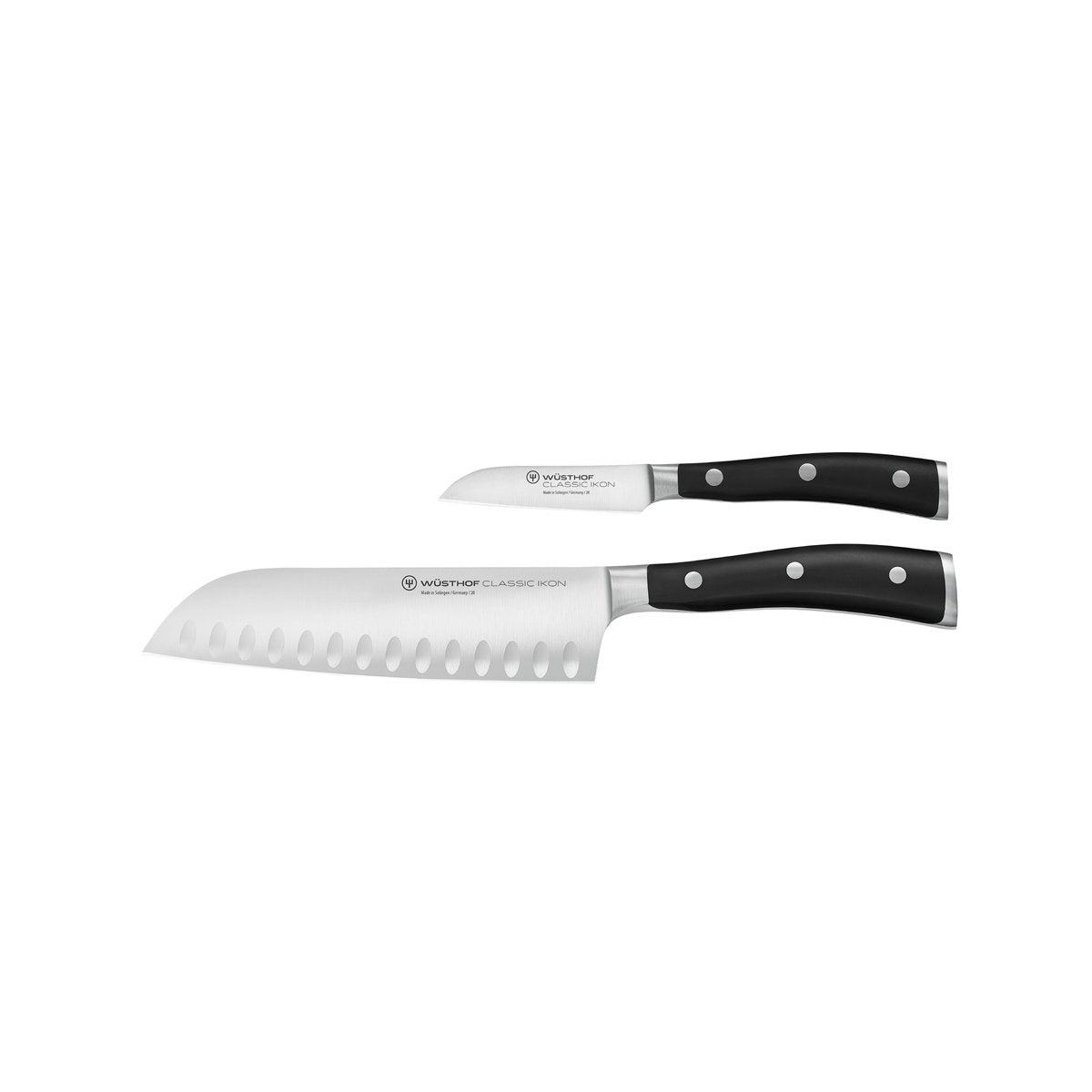 Classic Ikon Black Knife Set 2pc
