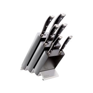 Classic Ikon Black Knife Block Set 7pc