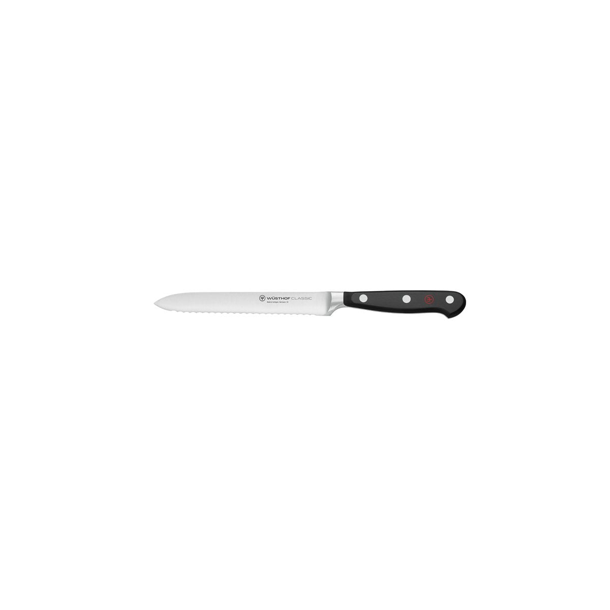 Classic Black Sausage Knife 140mm