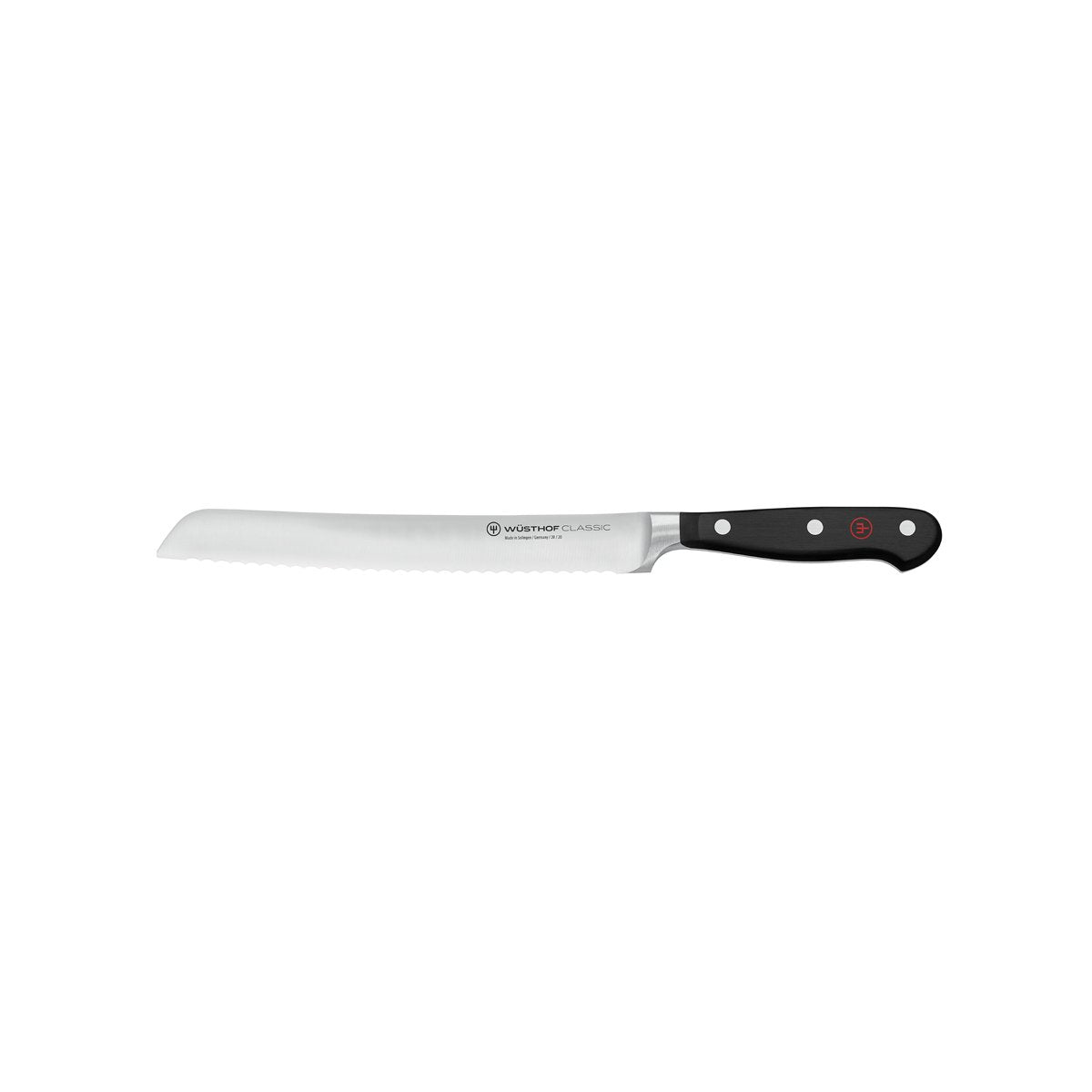 Classic Black Bread Knife 200mm