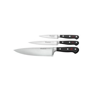 Classic Black Knife Set 3pc