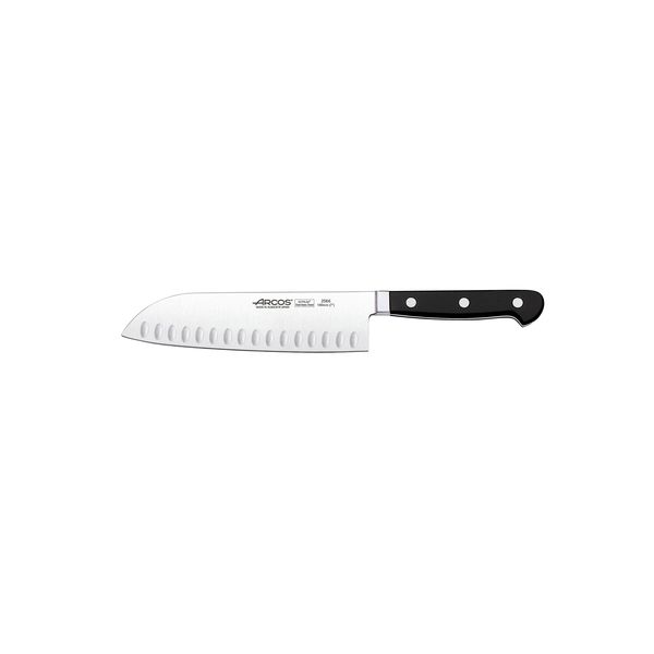 Arcos Clasica Santoku Knife Granton Edge