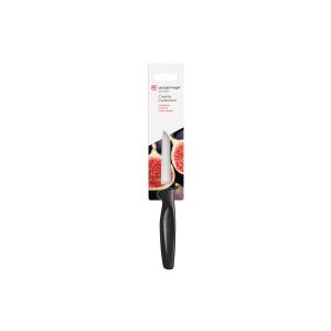 Create Bull Nose Paring Knife Black Handle 80mm