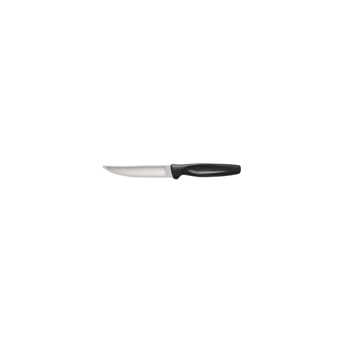 Create Serrated Steak Knife Black Handle 100mm