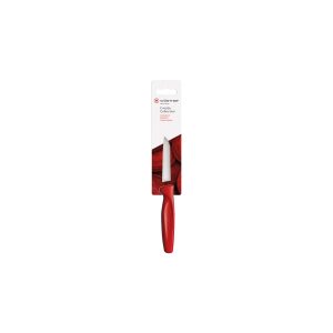 Create Bullnose Paring Knife Red Handle 80mm