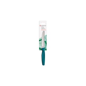 Create Serrated Paring Knife Blue Handle 100mm