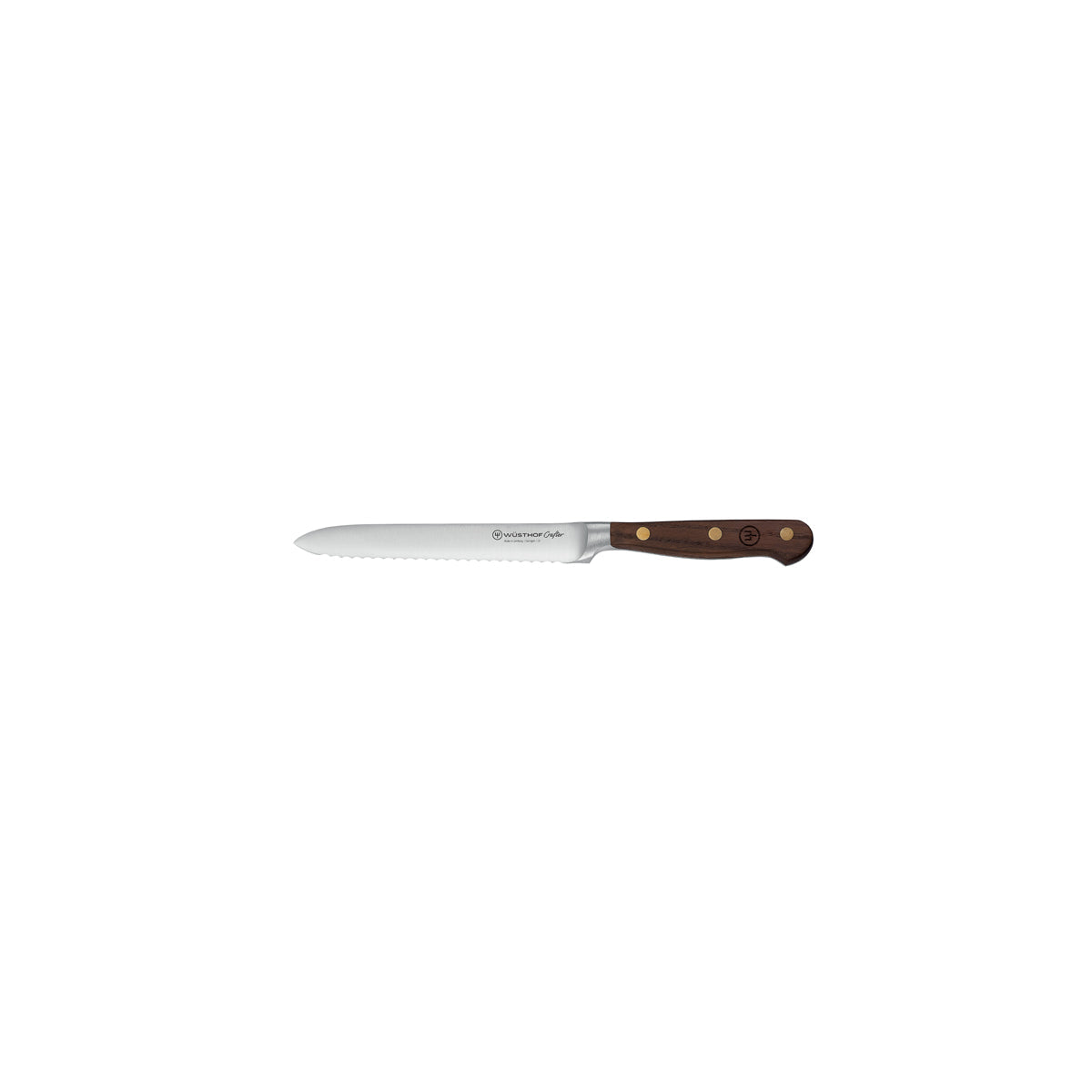 Crafter Sausage Knife - Serrated Edge 140mm