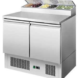 ATOSA 2 DOORS OPEN TOP SALADETTE FRIDGE W900 MM ESL3832