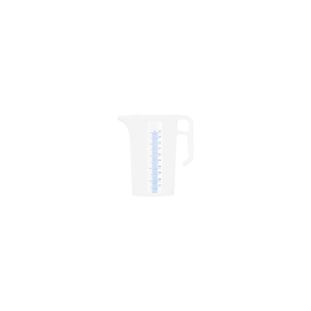 Measuring Jug with Blue Graduating 500ml