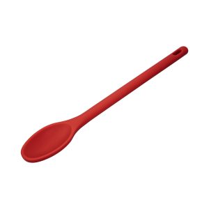 Mixing Spoon High Heat Nylon Red 305mm