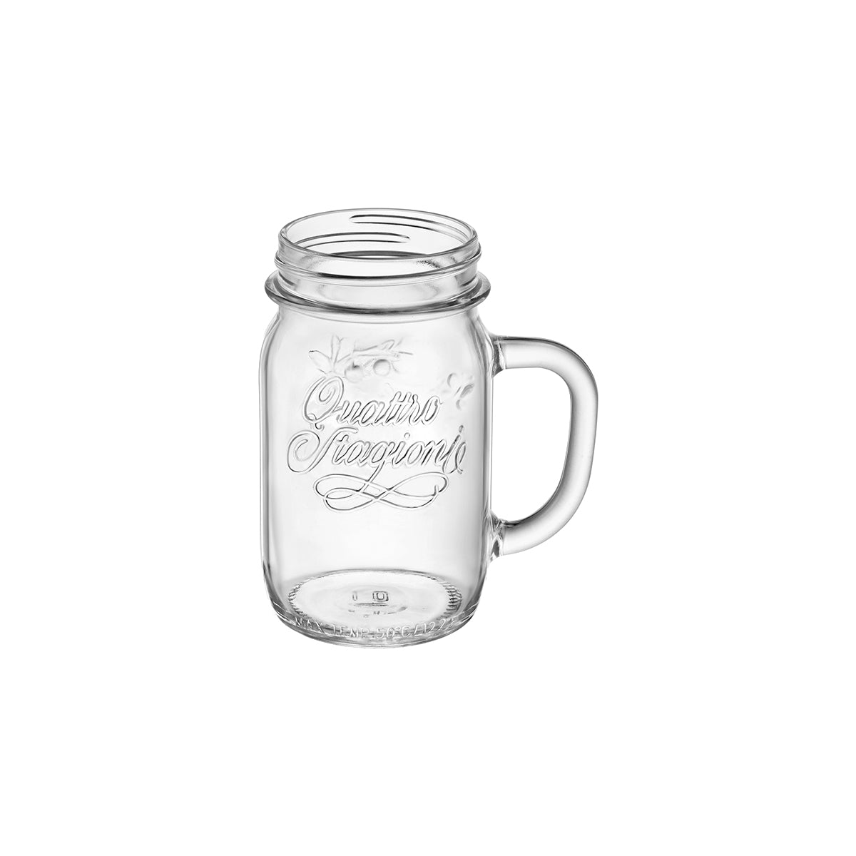 Quattro Stagioni Jar with Handle & No Lid 78x136mm / 415ml
