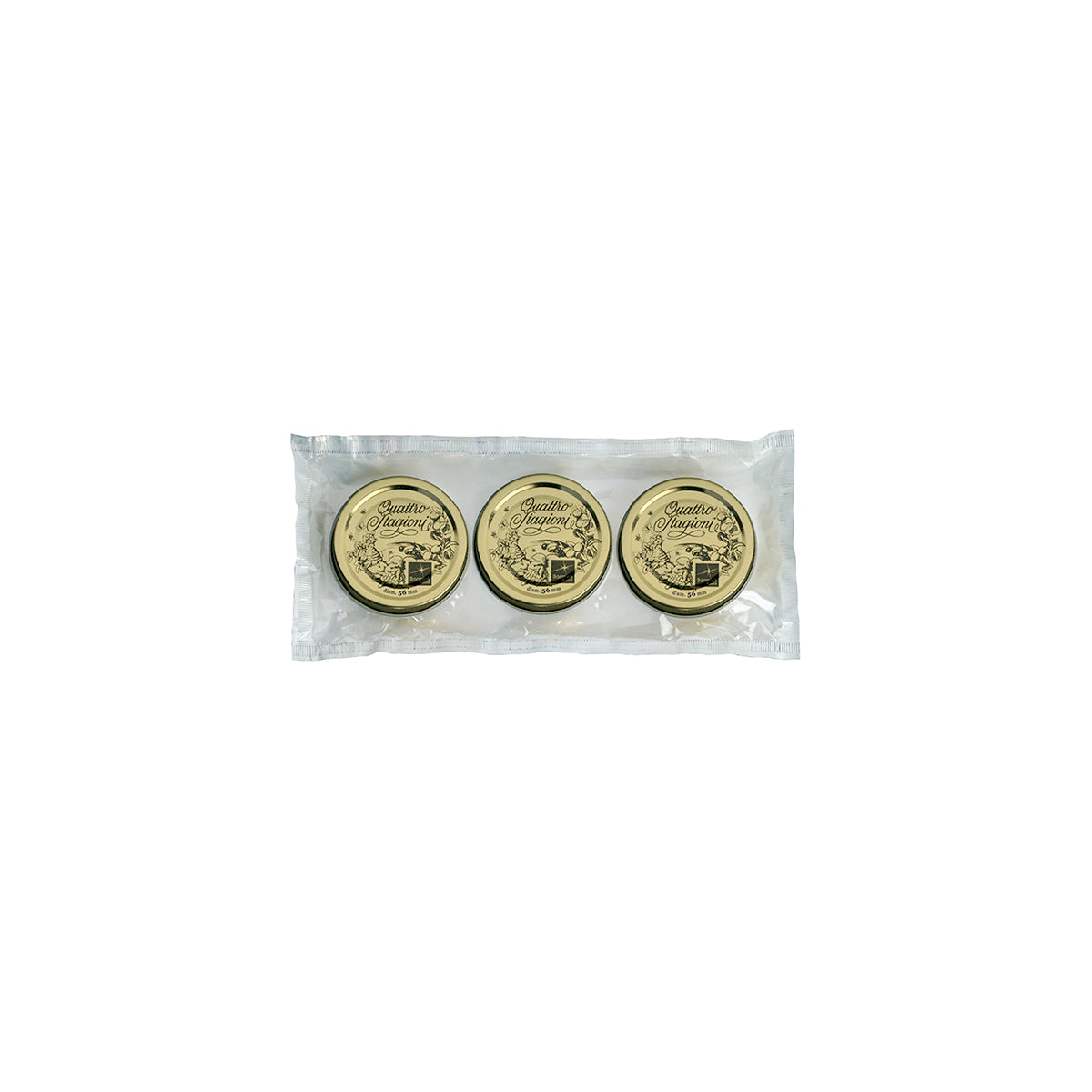 Quattro Stagioni Lid (3 Pack) 56mm
