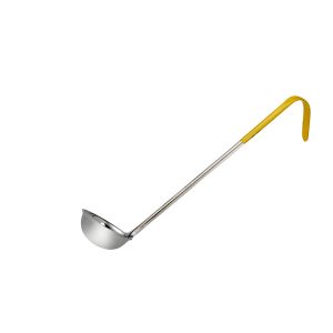 Ladle Stainless Steel Yellow Handle 90ml