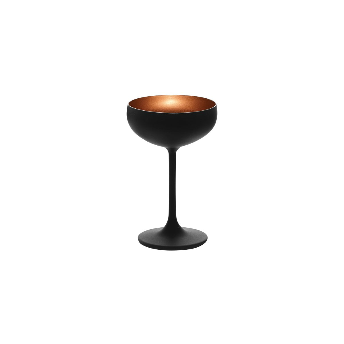 Olympic Champagne Saucer Bronze / Matt Black 230ml