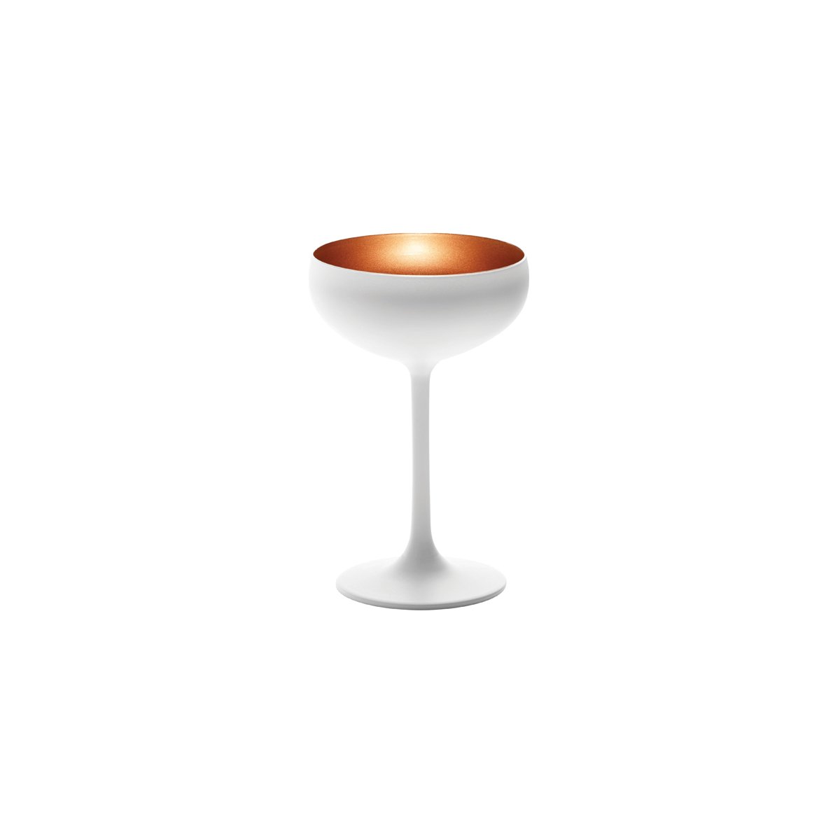 Olympic Champagne Saucer Bronze / Matt White 230ml