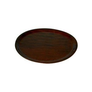 Trenton Round Tray - Mahogany