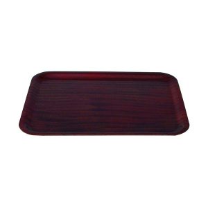 Trenton Rectangular Tray - Mahogany