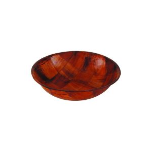 Trenton Woven Wood Salad Bowl