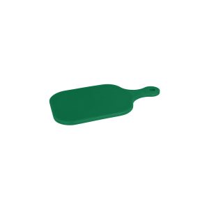Cutting Board Polyethylene Paddle Green 235x190mm