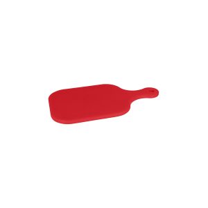 Cutting Board Polyethylene Paddle Red 235x190mm