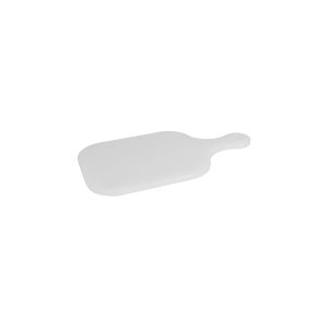 Cutting Board Polyethylene Paddle White 235x190mm