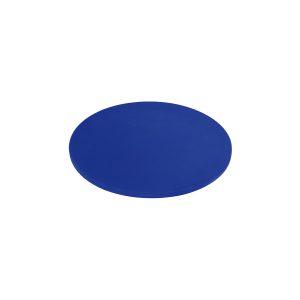 Cutting Board Polyethylene Round Blue 350x13mm
