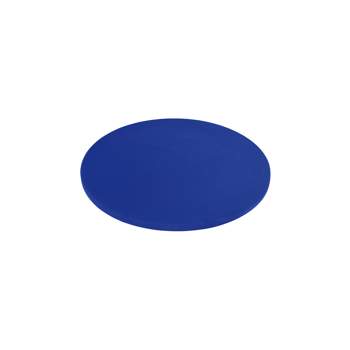 Cutting Board Polyethylene Round Blue 350x13mm