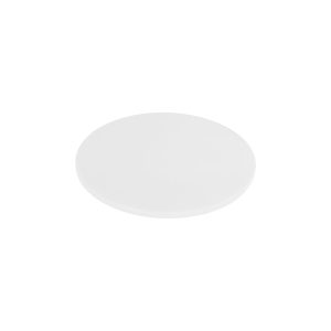 Cutting Board Polyethylene Round White 350x13mm
