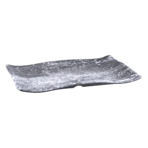 Cheforward Weathered Pewter Rectangular Platter